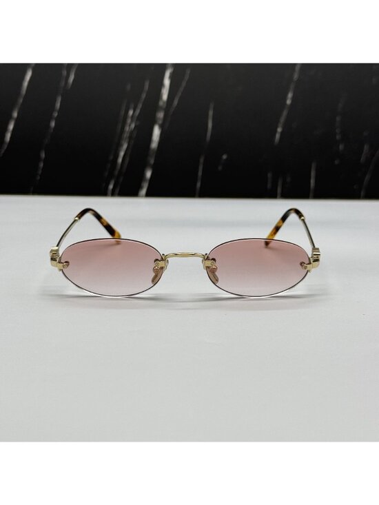 New Miu Miu MUA54S ZVN70O Pink Gold Women Sunglasses Miu Miu MU A54S main image 9